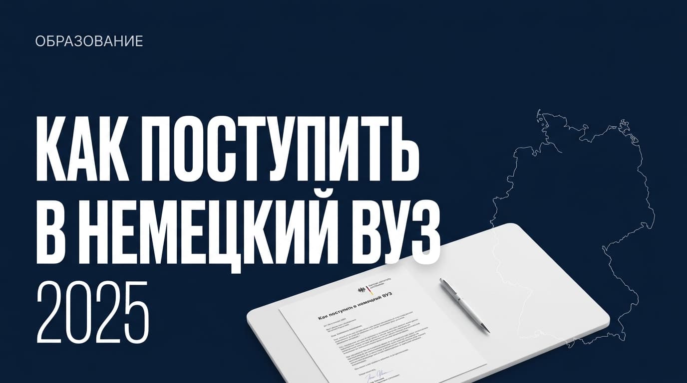 Как поступить в немецкий университет: пошаговый гид от А до Я