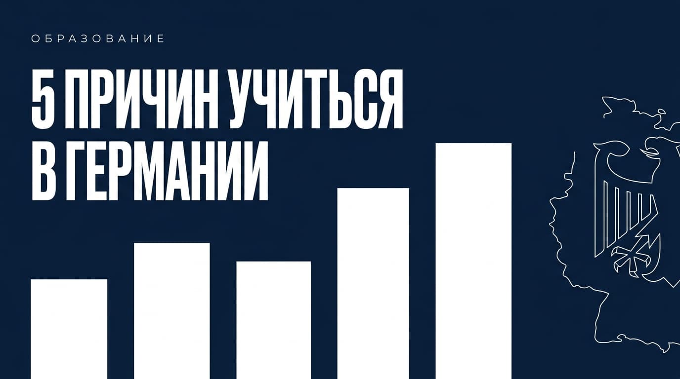 5 причин учиться в Германии: полный разбор для будущих студентов